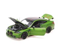 1:18 MINICHAMPS Bmw M4 Csl Matt Green Metallic 2023 110023020