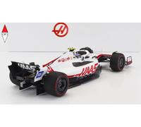 MODELLINO AUTO STATICO MINICHAMPS HAAS F1 VF-22 SCHUMACHER SILVERSTONE 2022 1/18