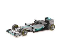 1:18 MINICHAMPS Mercedes Amg W05 Lewis Hamilton World Champion 2014 186140044