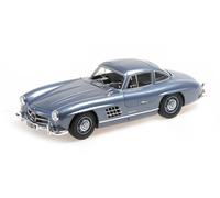 1:18 Minichamps Mercedes Benz 300 SL (W198) BLU Chiaro Metallizzato
