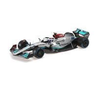 MODELLINO AUTO STATICO MINICHAMPS MERCEDES GP F1 W13E RUSSELL MONACO 2022 1/18