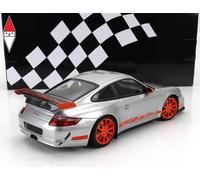 1/18 Minichamps Porsche 911 997 Gt3 Rs Coupe 2007 Silver Red 155062120
