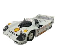 1 18 Misura Per Porsche 962 C Supercup 1987 Pressofuso In Lega Modello Di Auto Collezione Di Souvenir Ornamenti Giocattoli Metal Vehicles non RC