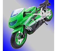 1:18 Modelli Di Moto Per Kawasaki Per Ninja ZX9R Pressofuso In Plastica In Miniatura Giocattolo Da Corsa Per La Raccolta Dei Regali
