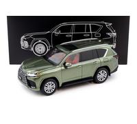 1:18 Modelli LCD Lexus LX600 SUV 2024 Verde Nori Metallizzato LCD18021-NG