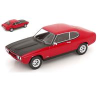 1/18 MODELLINO AUTO STATICO FORD CAPRI MK I RS 2600 1970 ROSSO SCALA 1:18