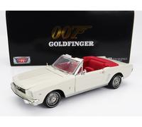 1/18 MOTOR-MAX - FORD USA - MUSTANG CABRIOLET OPEN 1964 - JAMES BOND 007 - 79833
