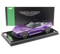 1:18 MOTORHELIX Aston Martin DB12 Coupè 2023 Digitale Viola Purple - Limitato 99