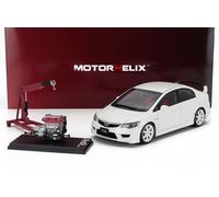 1/18 MOTORHELIX - HONDA - CIVIC TYPE-R FD2 WITH ENGINE AND ACCESSORIES M85404
