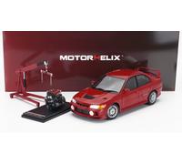1/18 MOTORHELIX - MITSUBISHI - LANCER EVO IV WITH ENGINE AND ACCESSORIES M84004