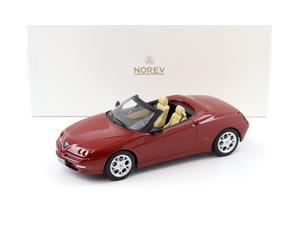 1:18 NOREV Alfa Romeo Ragno 2.0 T.Spark 1999 Con Cappotta Proteo Red Metallico