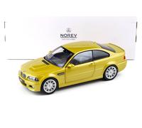 1:18 Norev BMW M3 (E46) Coupé 2000 Giallo Phoenix - Limitato 1000 Pz.