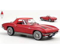 Chevrolet Corvette Sting Ray Cabriolet 1963 Rosso 1:18
