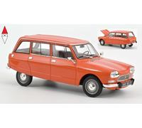 Norev Modellino auto scala 1:18 Citroën Ami 8 Break 1975 Arancione Tenere 181674