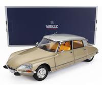 Citroen DS 23 Pallas 1974 Oro Metallizzato Argento Modellino Auto 1:18 Norev