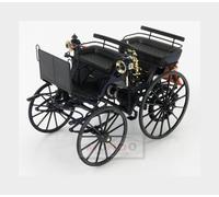 1:18 Norev Daimler Hd Motorized Carriage 1886 Dark Blue Met NV183700 Modellino
