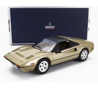 Norev Modellino Auto Statico Diecast Ferrari 308 GTS 1982 Scala 1/18 Oro Limitato 1000 pezzi