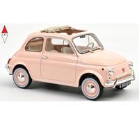 Fiat 500 L 1968 Pink With Special Birth Pack 1:18 Model 187774 NOREV