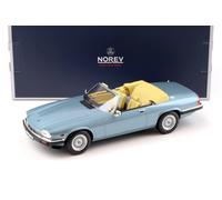 1988 Jaguar XJ-S 5.3 H.E. Convertible Azul Claro Metalizado 1:18 Norev 182635