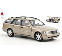 Mercedes C-Class T-Modello Station Wagon S202 1997 Argento Modellino 1:18 Norev