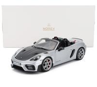 187270 Porsche 718 Spyder RS Weissach Pack GT-Silver Metallic Norev 1/1