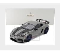 1:18 NOREV Porsche 718 Cayman Gt4 Rs Weissach Package 2023 White Black NV187253