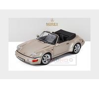Porsche 911 Turbo Look Cabriolet 1992 Argent 1/18 - 187140 NOREV