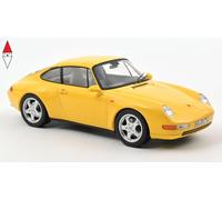 1994 Porsche 911 Carrera Amarillo 1:18 Norev 187596