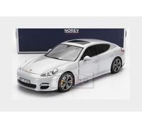 2009 Porsche Panamera Turbo Luxury Plateado 1:18 Norev HQ 187609
