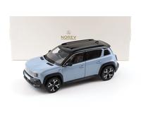 Renault R4 E-Tech 100% 2025 Light Blue 1:18 NOREV NV185521