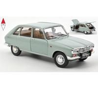 MODELLINO AUTO STATICO DIECAST RENAULT R16 1968 BLU MODELLISMO SCALA 1/18