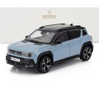 Renault R4 E-Tech 100% 2025 Light Blue 1:18 NOREV NV185521