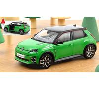 Renault 5 E / Tech 100% Electric 2024 Pop Green / Black 1:18 Model 185502 NOREV