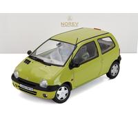 RENAULT TWINGO phase 2 jaune Anis 1/18 1998