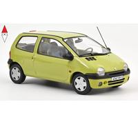 RENAULT TWINGO phase 2 jaune Anis 1/18 1998