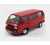 1:18 NOREV Volkswagen T3 Multivan Minibus Red Star 1992 Red NV188542