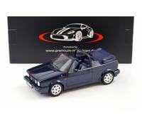 1:18 Norev VW Golf 1 Cabriolet Etienne Aigner 1990 Blu Metallizzato - Limi