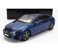 NZG 1/18 MERCEDES BENZ EQE V295 2022 SPECTRAL BLU MODELLINO AUTO STATICO DIECAST