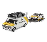 1/18 OTTO-MOBILE - CHEVROLET - RALLY SET - G30 VAN ASSISTANCE TEAM OPEL OT491