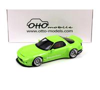 1:18 OTTO Mobile OT1155 Mazda RX-7 FD3S Rocket Bunny Aero V1 Verde Perla 2015
