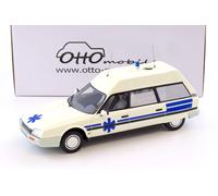 1:18 OTTO mobile OT367 Citroen Cx Break Ambulanza Quasar Heuliez Bianco 1987