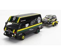 1/18 OTTO-MOBILE - VOLKSWAGEN - RALLY SET - VOLKSWAGEN LT35 VAN + TRAILER + OT35