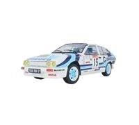 1 18 Per Alfa Romy GTV6 RALLYE DES Racing Car #15 1986 Doppia Apertura Lega Modello Auto Giocattolo Auto Regalo Giocattoli Metal Vehicles non RC