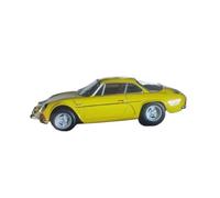 1/18 Per Alpine A110 1600S Coupe Modello Di Auto D'epoca In Lega Collezione Di Ornamenti Nostalgici Giocattolo Veicolo Da Collezione(Yellow)