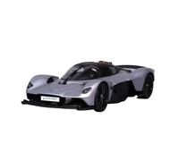1:18 Per Aston Martin Valkyrie Modello Di Auto Sportiva In Lega Modello Statico Ornamenti Verdi(Silver)
