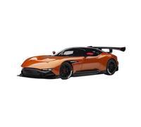 1:18 Per Aston Martin Vulcan Sports Car Model Collezione Per Adulti Ornamenti Display Hobby Green(Orange)