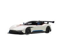 1:18 Per Aston Martin Vulcan Sports Car Model Collezione Per Adulti Ornamenti Display Hobby Green(White)