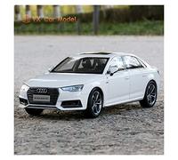 1 18 Per Audi 2017 A4L Modello Auto A 6 Porte In Lega Zinco Ad Alta Simulazione Per Ragazzi Regalo Natale Per Adulti(White)