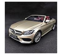 1 18 Per Benz C-KLASSE A205 In Lega Modello Di Auto Convertibile Die-cast Di Simulazione Del Veicolo Souvenir Da Collezione(Oro)
