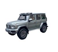 1:18 Per Benz G63 Modello 4X4 2022 Mercedes-Benz Modello Di Auto In Lega Invia Ad Un Amico Regalo Di Capodanno(Gray)